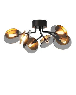 By Rydéns Turno plafond Ø66 cm svart matt