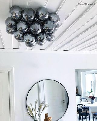 By Rydéns Gross plafond Ø50 cm rökgrå
