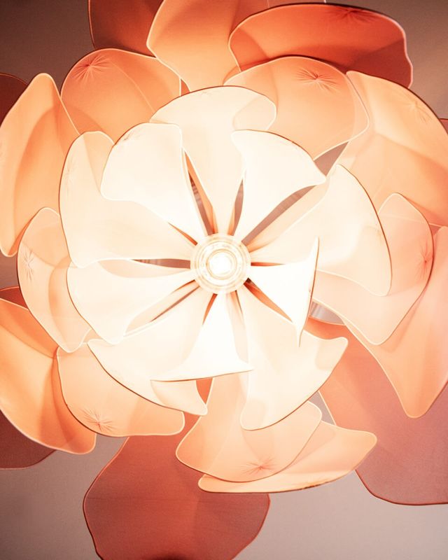 By Rydéns Lou taklampa Ø80 cm rosa