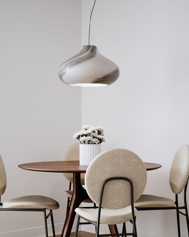 By Rydéns Mira taklampa Ø45 cm svart