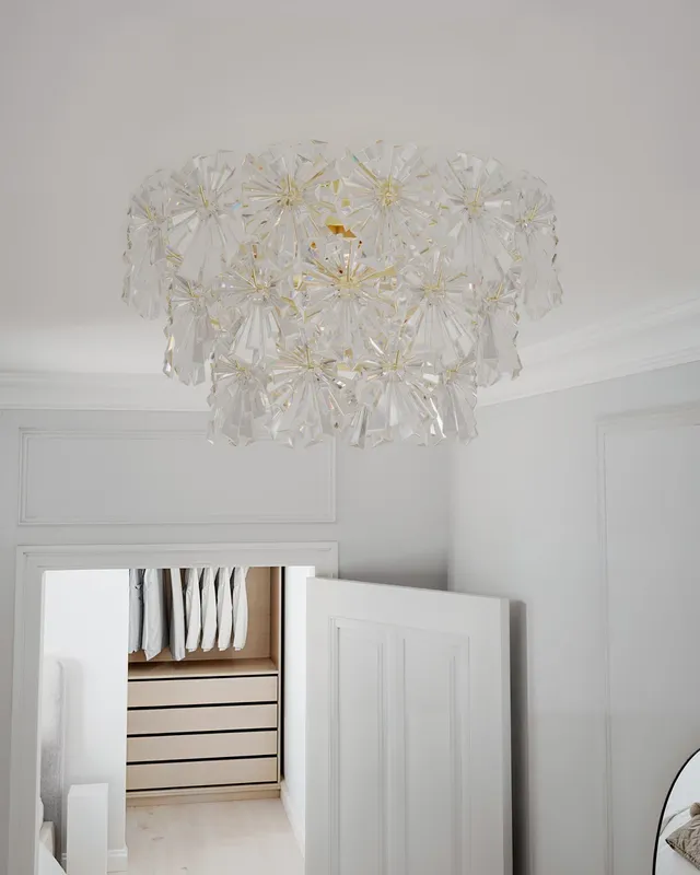 By Rydéns Lorraine plafond Ø52 cm klarglas