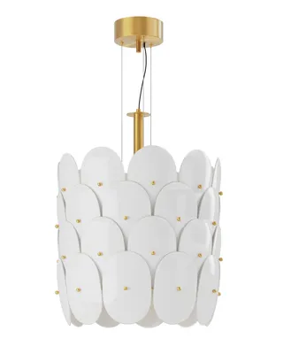 By Rydéns Omlott taklampa Ø50 cm mässing