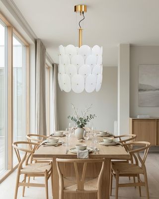 By Rydéns Omlott taklampa Ø50 cm mässing