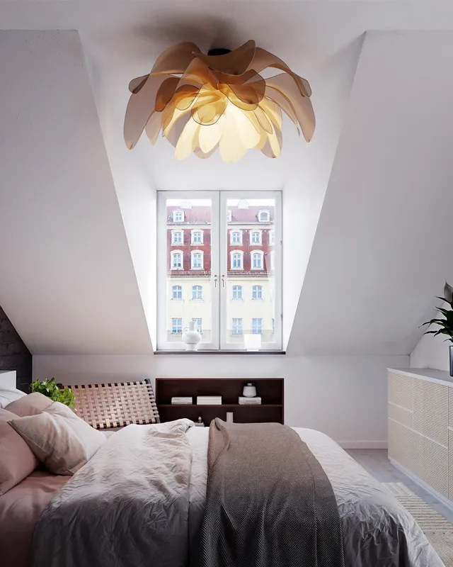 By Rydéns Lou plafond Ø80 cm natur