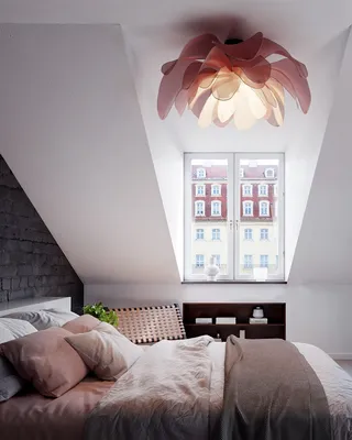 By Rydéns Lou plafond Ø80 cm rosa