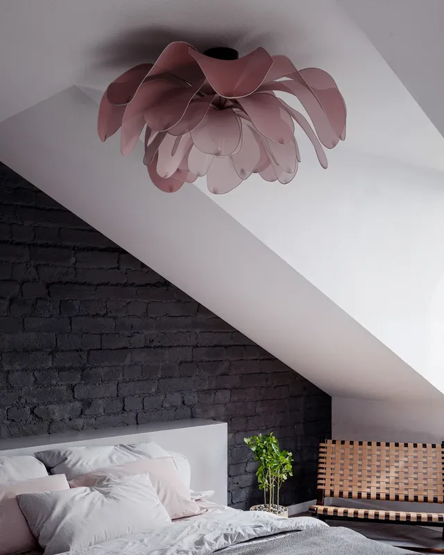 By Rydéns Lou plafond Ø80 cm rosa