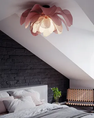 By Rydéns Lou plafond Ø80 cm rosa