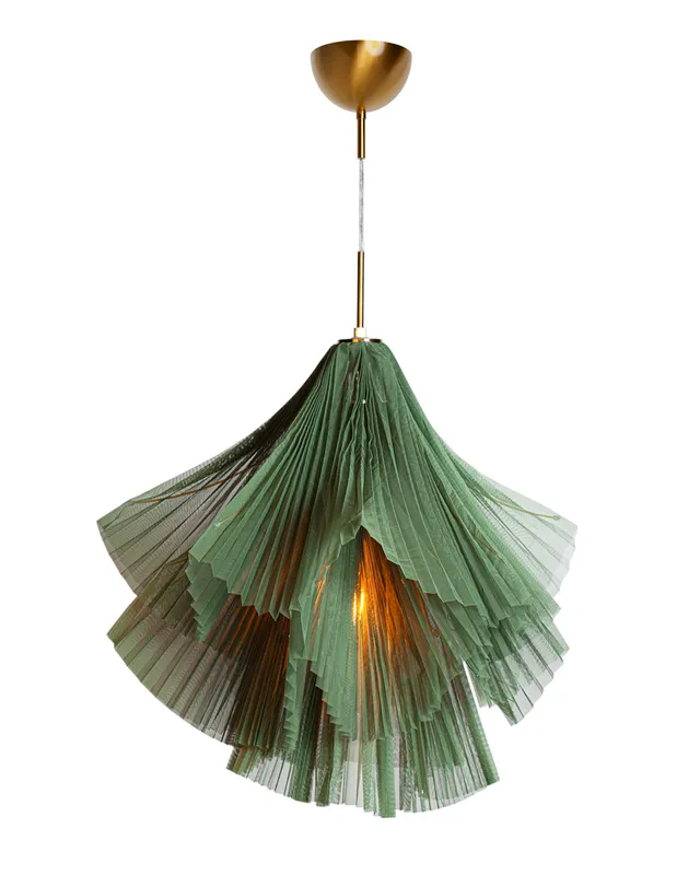 By Rydéns Juliette taklampa Ø75 cm grön