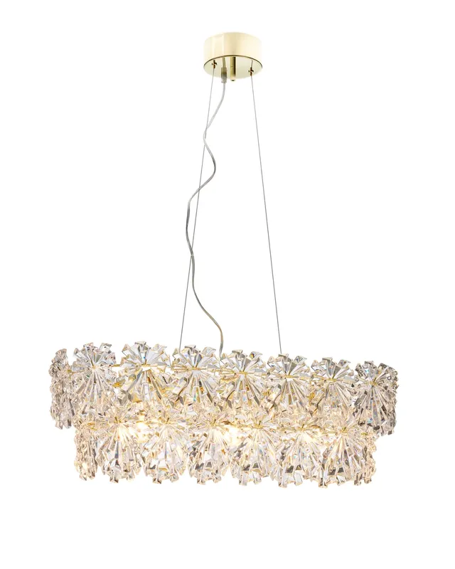 By Rydéns Lorraine taklampa L75 cm klarglas