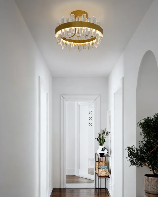 By Rydéns Triumph plafond Ø50 cm klarglas