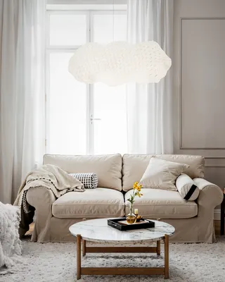 By Rydéns Nuevo taklampa L76 cm vit