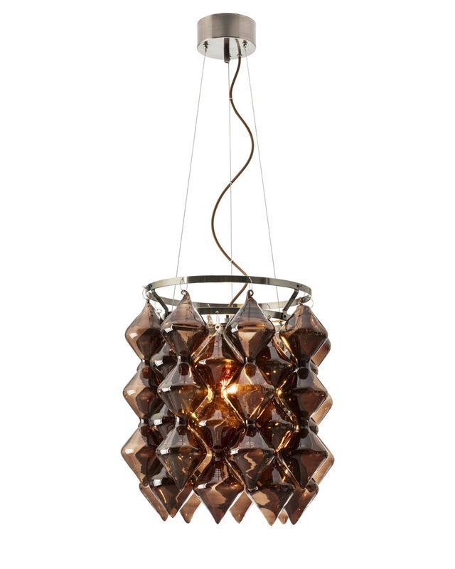 By Rydéns Gemma taklampa Ø45 cm brun