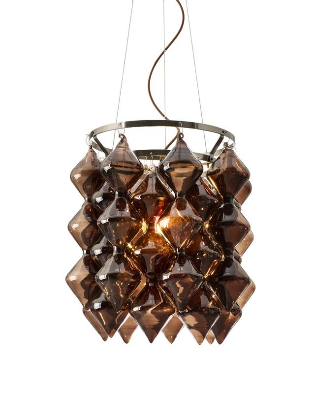 By Rydéns Gemma taklampa Ø45 cm brun