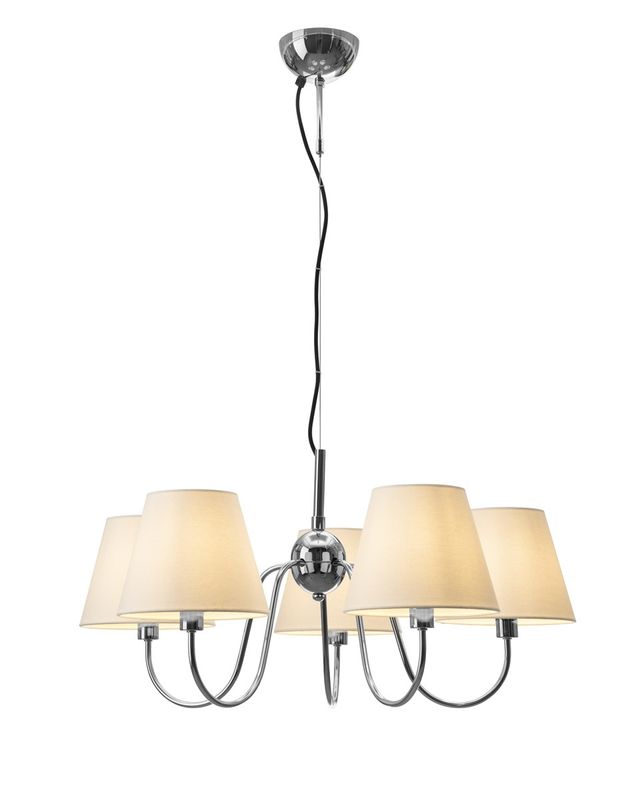 By Rydéns Lynx taklampa Ø75 cm krom