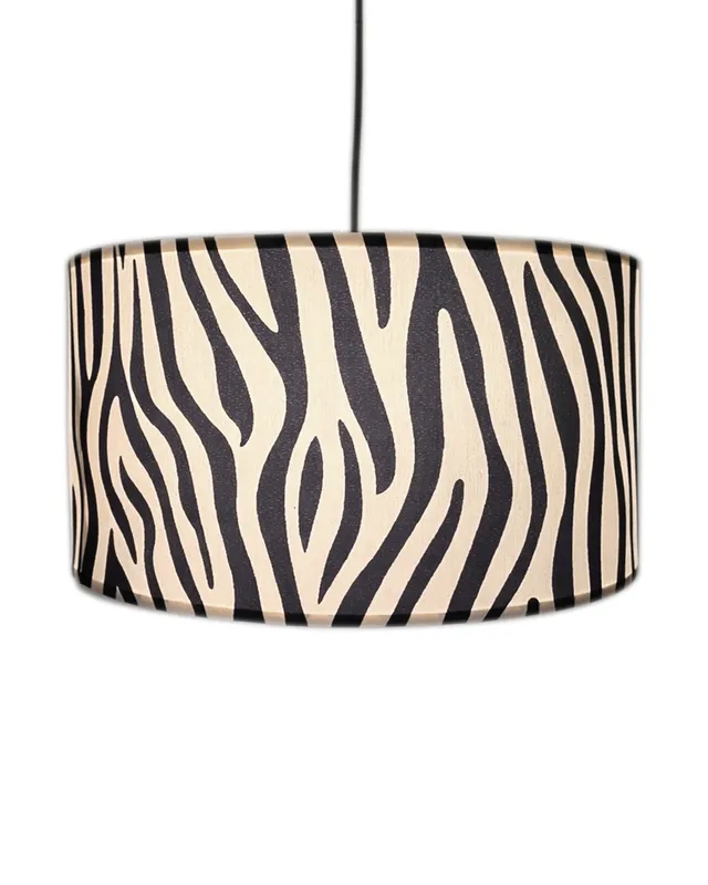 By Rydéns Zany taklampa Ø50 cm zebra
