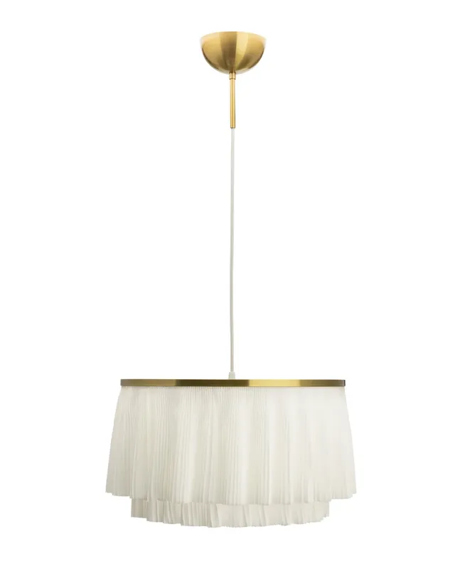 By Rydéns Ophelia taklampa Ø40 cm vit