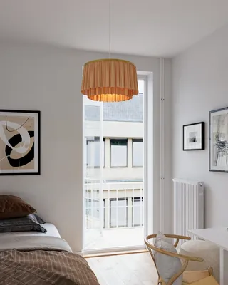 By Rydéns Ophelia taklampa Ø40 cm beige