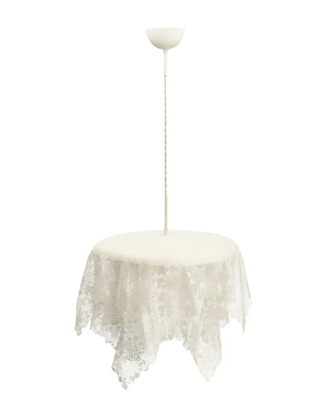 By Rydéns Mancia taklampa Ø45 cm vit
