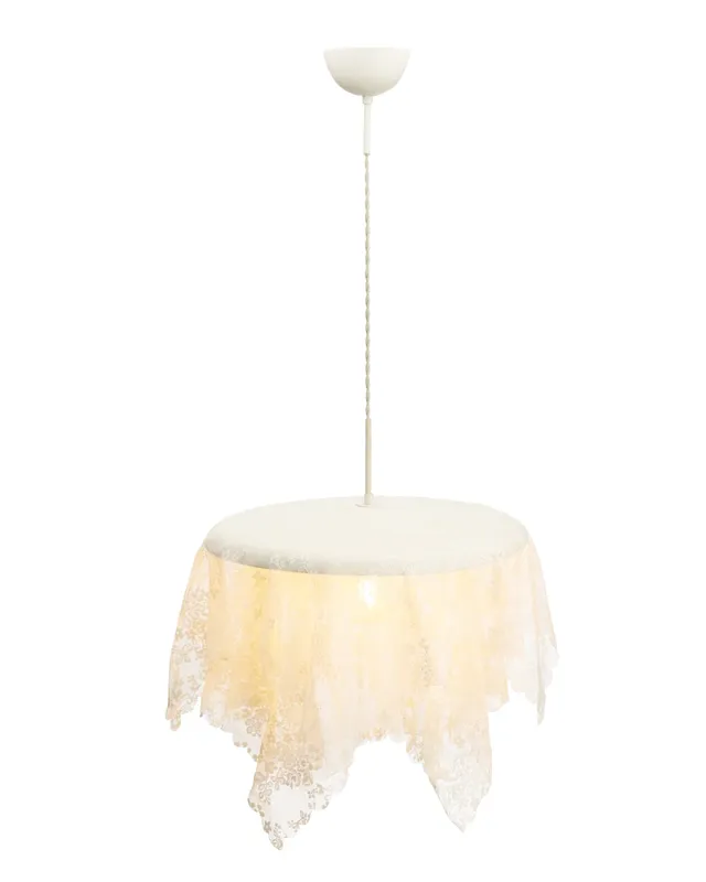 By Rydéns Mancia taklampa Ø45 cm vit