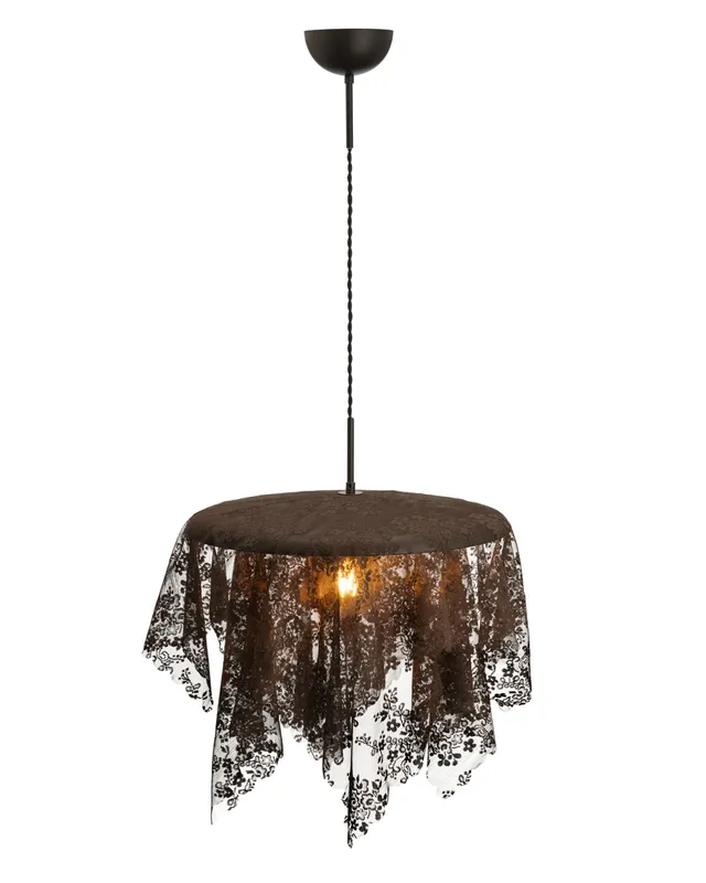 By Rydéns Mancia taklampa Ø45 cm brun