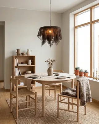 By Rydéns Mancia taklampa Ø45 cm brun