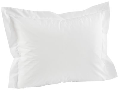 Borganäs Egyptisk Bomull Percale örngott vit 50x60 cm