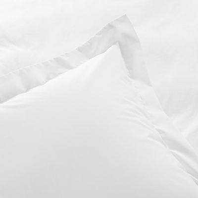 Borganäs Egyptisk Bomull Percale örngott vit 50x60 cm
