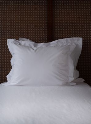 Borganäs Egyptisk Bomull Percale örngott vit 50x60 cm