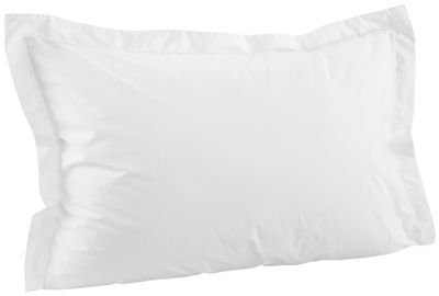 Borganäs Egyptisk Bomull Percale Örngott Vit 65x90 cm