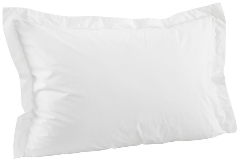 Borganäs Egyptisk Bomull Percale Örngott Vit 65x90 cm