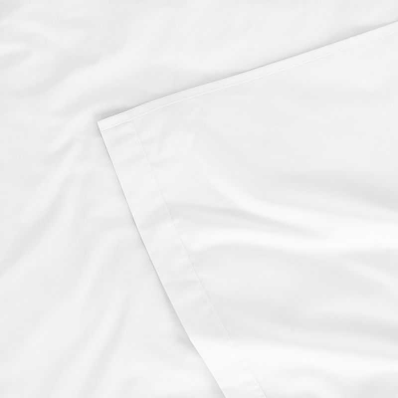 Borganäs Egyptisk Bomull Percale Lakan Vit 180x270 cm