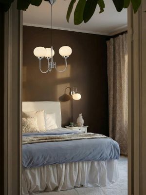 PR Home Elsy Taklampa Vit krom 59 cm