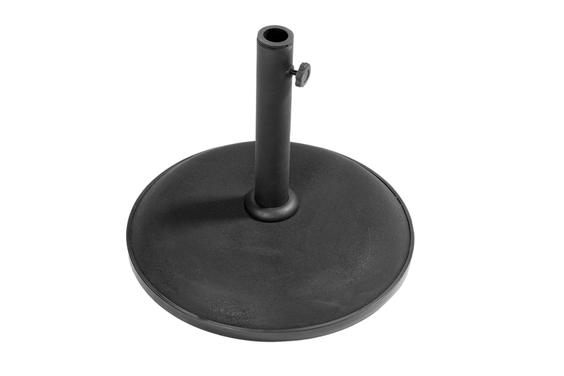 Brafab Brage Parasollhållare, 15 kg Svart