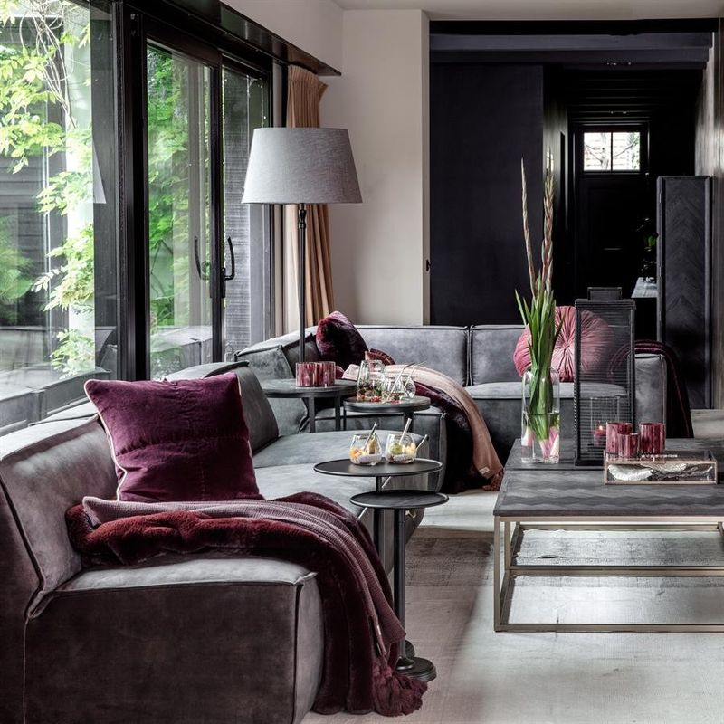 Riviera Maison Venice soffbord svart
