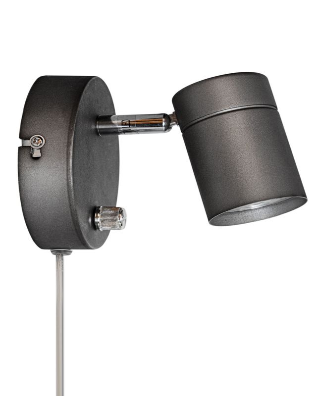 By Rydéns Correct vägglampa grå