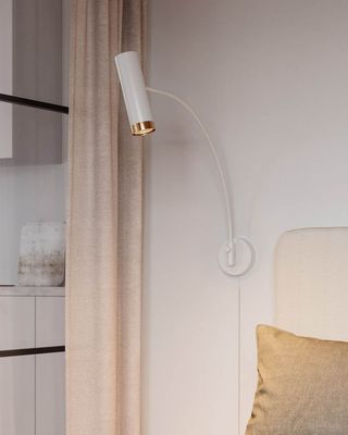By Rydéns Puls vägglampa vit matt