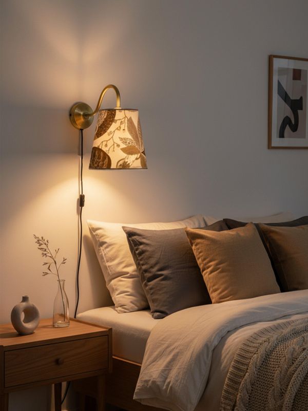 PR Home Ester Vägglampa Mässing