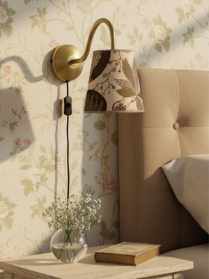 PR Home Ester Vägglampa Mässing