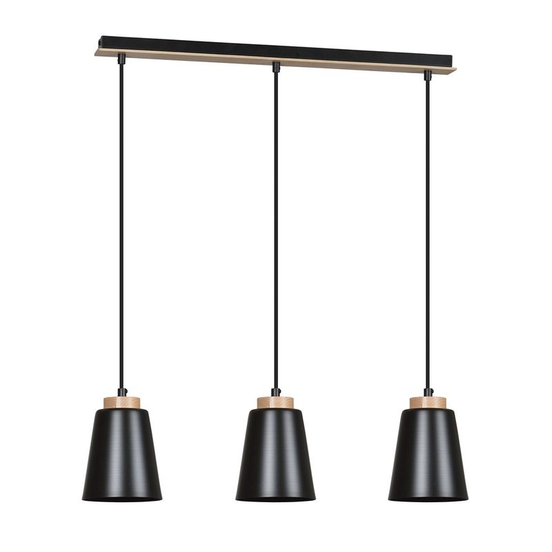 Emibig Lighting Taklampa BOLERO 3 SVART
