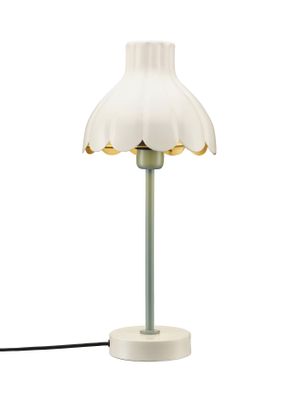 PR Home Wera bordslampa Offwhite/grön 47 cm