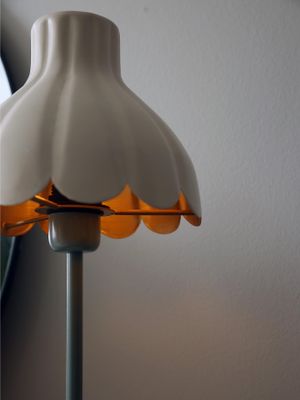PR Home Wera bordslampa Offwhite/grön 47 cm