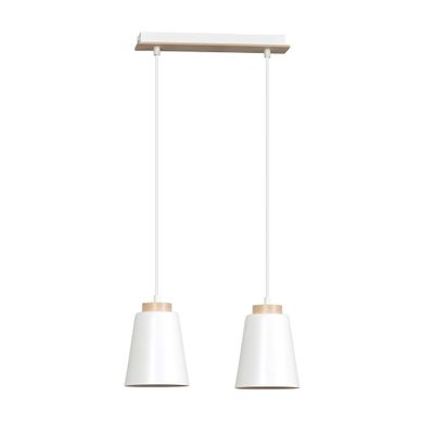 Emibig Lighting Taklampa BOLERO 2 VIT