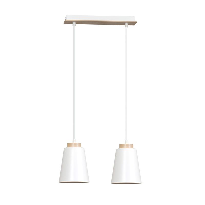 Emibig Lighting Taklampa BOLERO 2 VIT