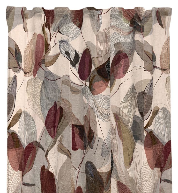 Redlunds Gibson Multilängd Vinröd 140x250 cm