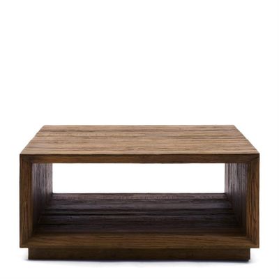 Riviera Maison Mukaab soffbord 90x90 cm brun