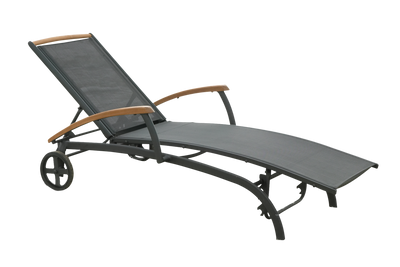Brafab Andy lounger Svart/Svart