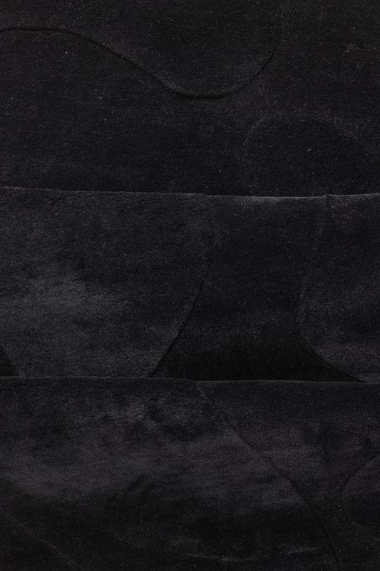 Venture Home Enard Matta - Exklusiv Svart Ullmatta