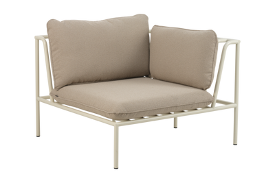 Brafab Collier Hörndel Pearl White / Teddy Beige