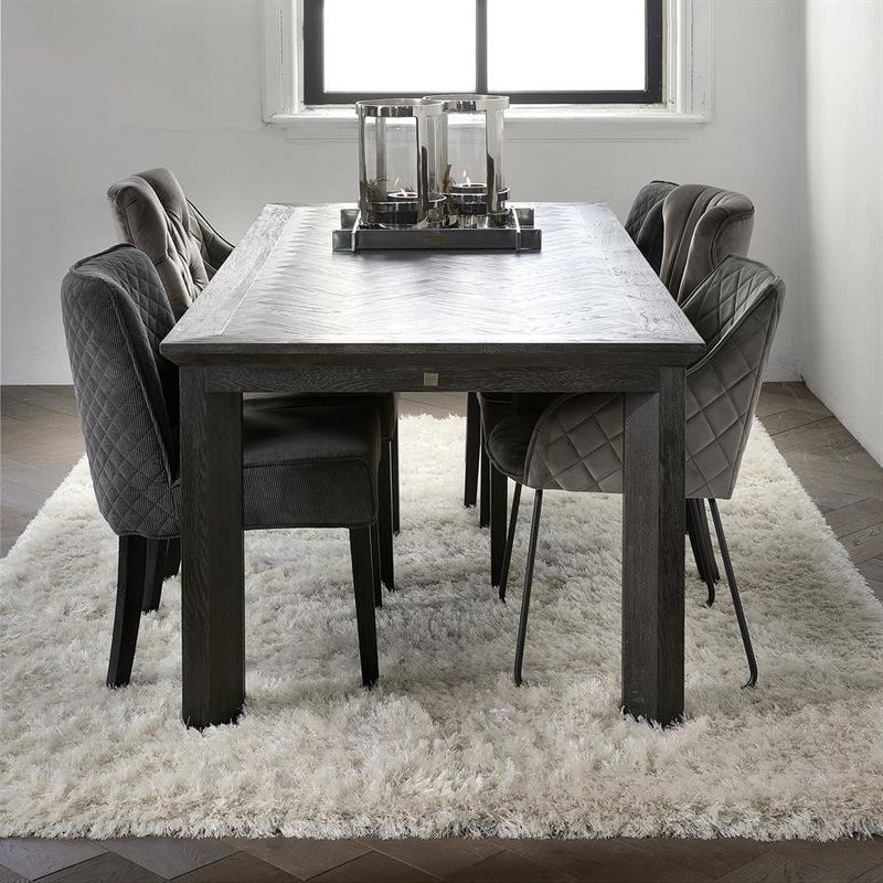 Riviera Maison Cecil matta 230x160 cm gräddvit