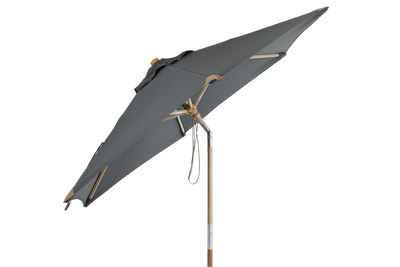 Brafab Trieste parasoll Natur/grå 250 cm